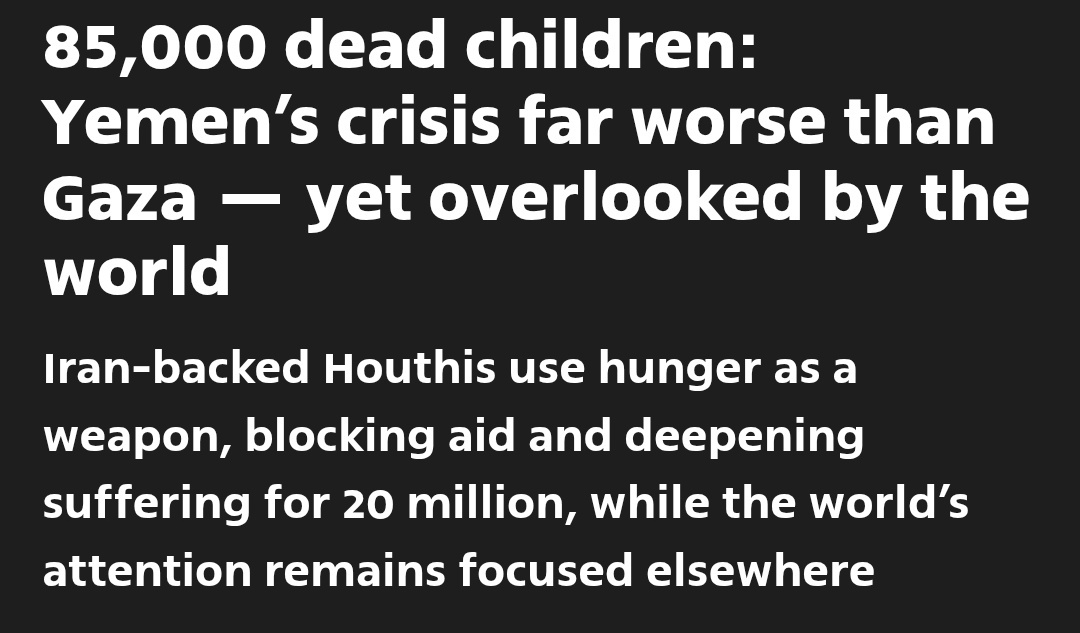 Image for the Tweet beginning: 85,000 kids under 5 died