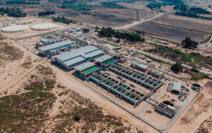 Sorek is the world’s largest seawater desalination plant, located approximately nine miles south of Tel Aviv. (Photo: IDE)