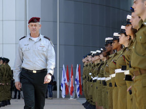 Former IDF Chief of General Staff Lt. Gen. Benny Gantz pictured on November 27, 2011. (Photo: IDF)