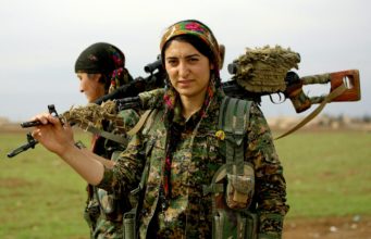 Kurdish fighters