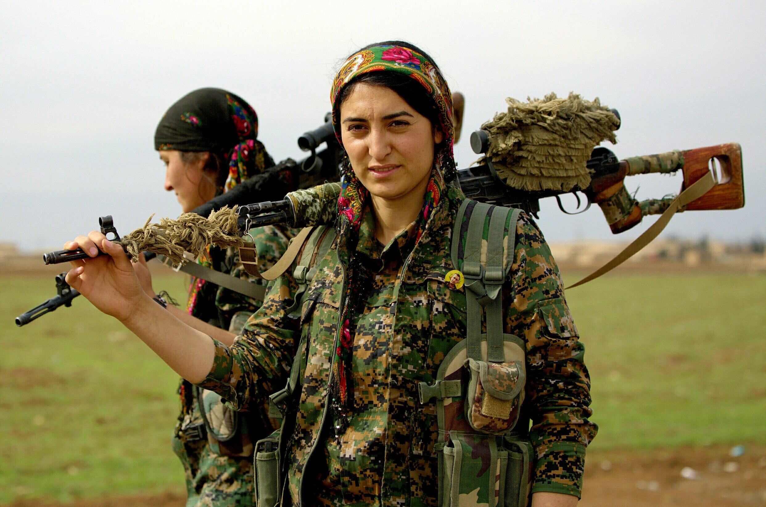 Kurdish fighters