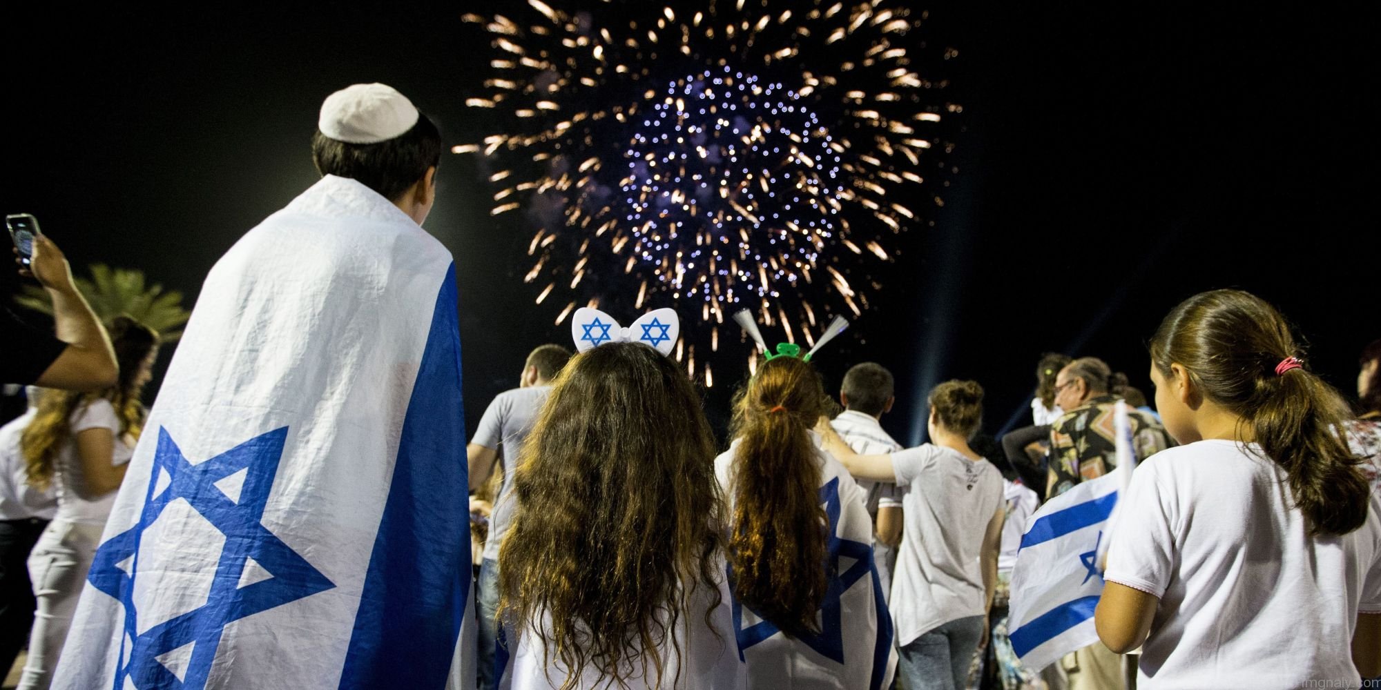 BeautifulViewOfCelebrationYomHaatzmautag14 Jewish Policy Center