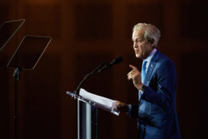 Sen. Norm Coleman in 2023.